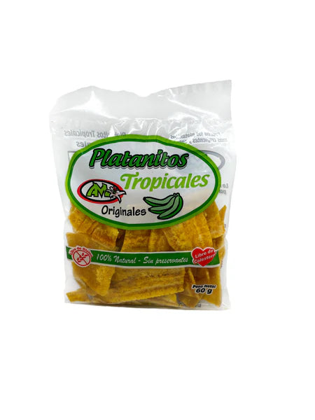 PLATANITOS SABOR NATURAL TROPICALES