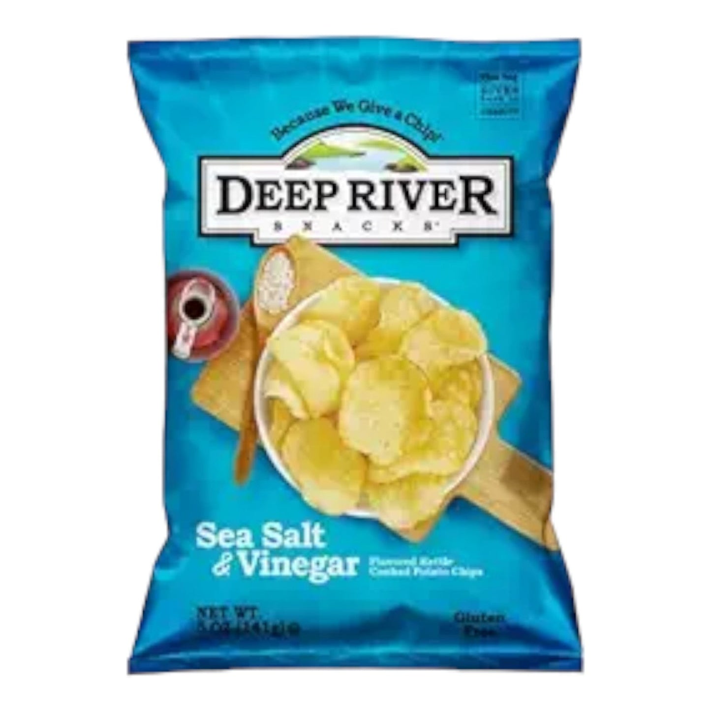 SNACK SALT/VINEGAR POTATO 5 OZ DEEP RIVER SNACKS