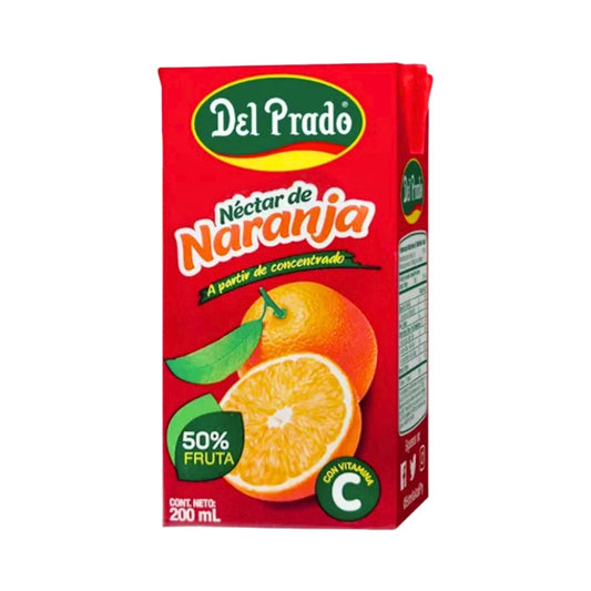 NECTAR DE NARANJA 50% 200 ML DEL PRADO