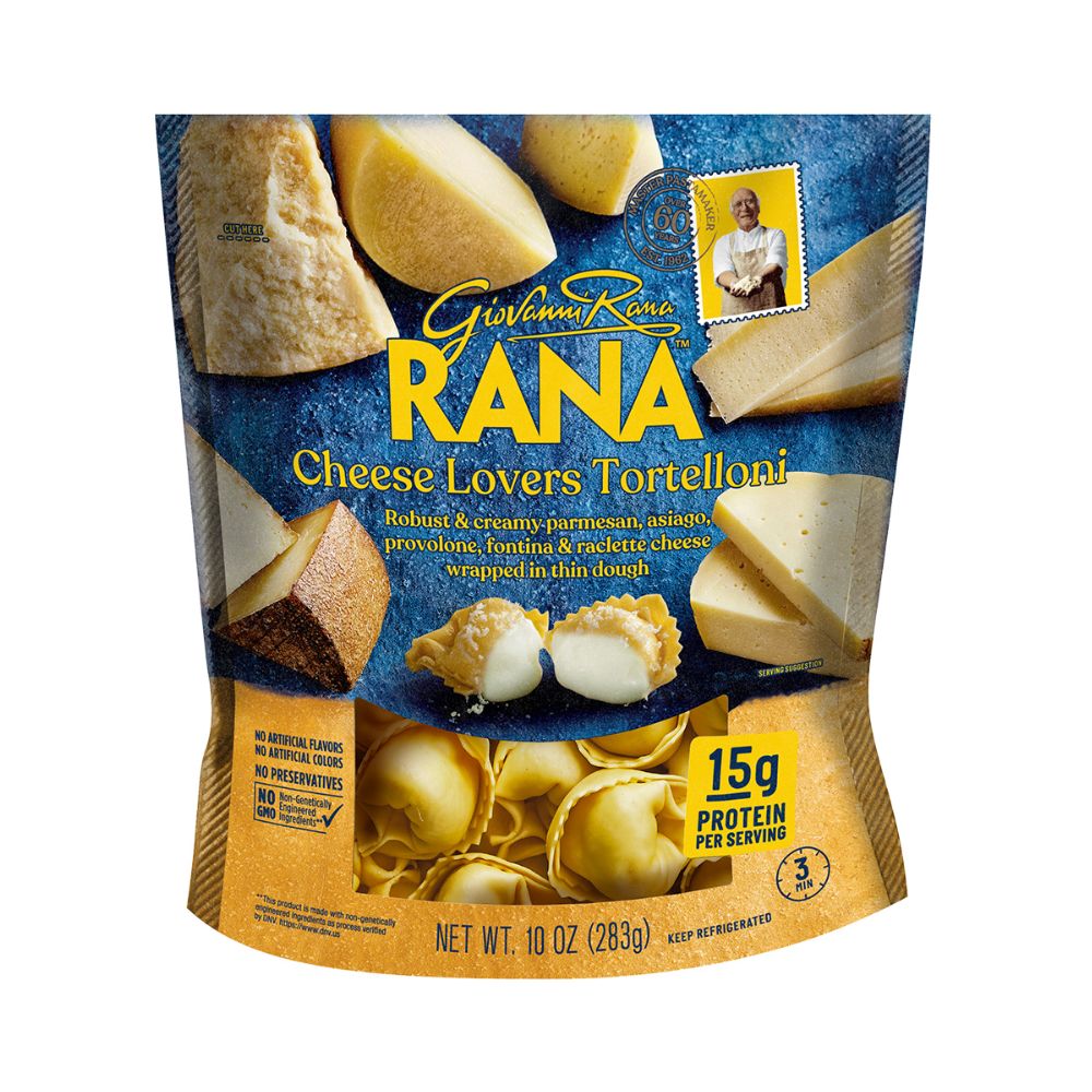TORTELLONI CHEESE LOVERS 10 OZ GIOVANNI RANA
