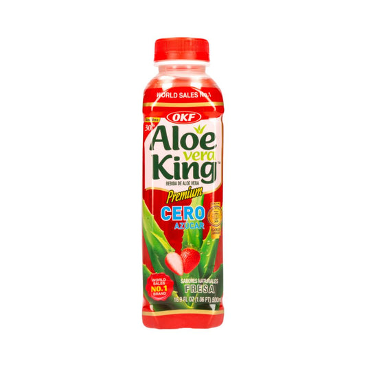 BEBIDA ALOE VERA FRESA SUGGAR FREE 500 ML OKF