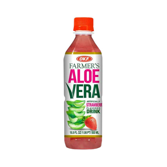 BEBIDA ALOE FRESA 500 ML OKF