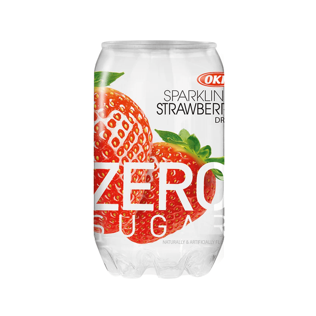 SPARKLING ZERO SUGAR STRAWBERRY WATER 350 ML OKF