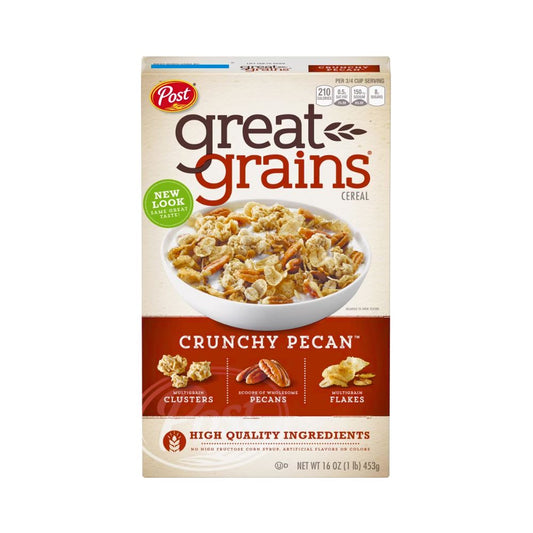 CEREAL GREAT GRAINS CHUNCHY 16 OZ POST