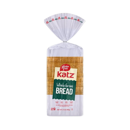 WHOLE GRAIN BREAD GLUTEN FREE 21 OZ KATZ