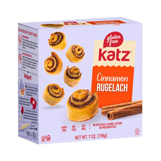 CINNAMON RUGELACH GLUTEN FREE 7 OZ KATZ