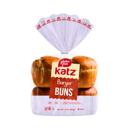 BURGER BUNS GLUTEN FREE 10 OZ KATZ
