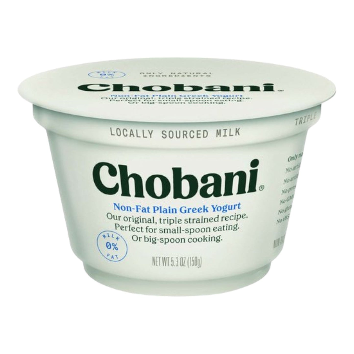 YOGURT GRIEGO NONFAT PLAIN 150 GR CHOBANI