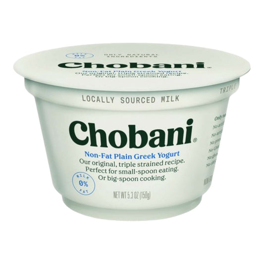 YOGURT GRIEGO NONFAT PLAIN 150 GR CHOBANI