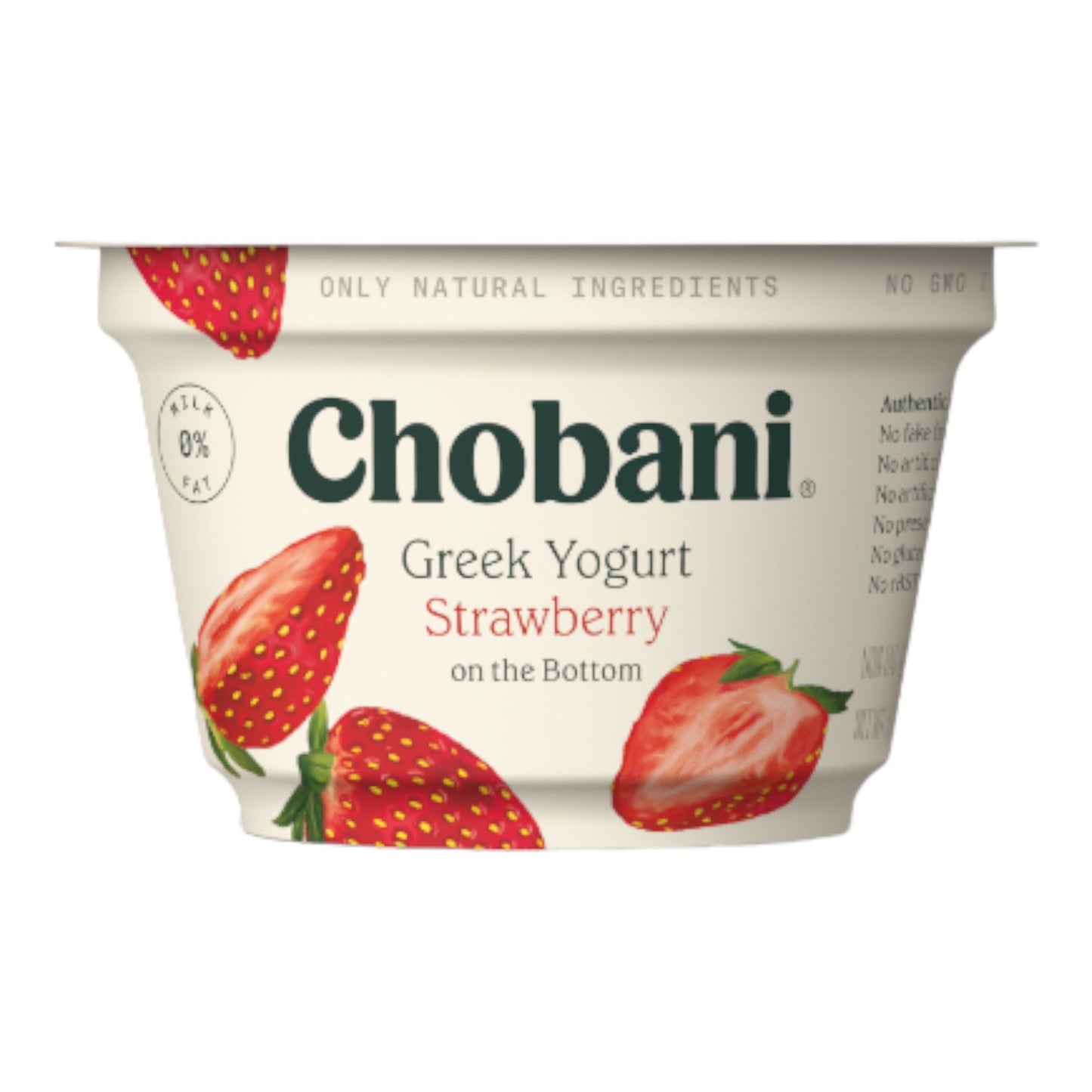 YOGURT BAJO EN GRASA GRIEGO SABOR FRESA 150 GR CHOBANI