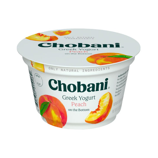 YOGURT GREEK PEACH 150 GR CHOBANI