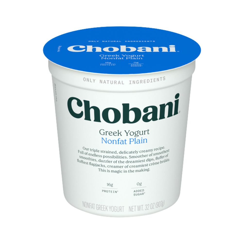 YOGURT GRIEGO NONFAT PLAIN 32 OZ CHOBANI