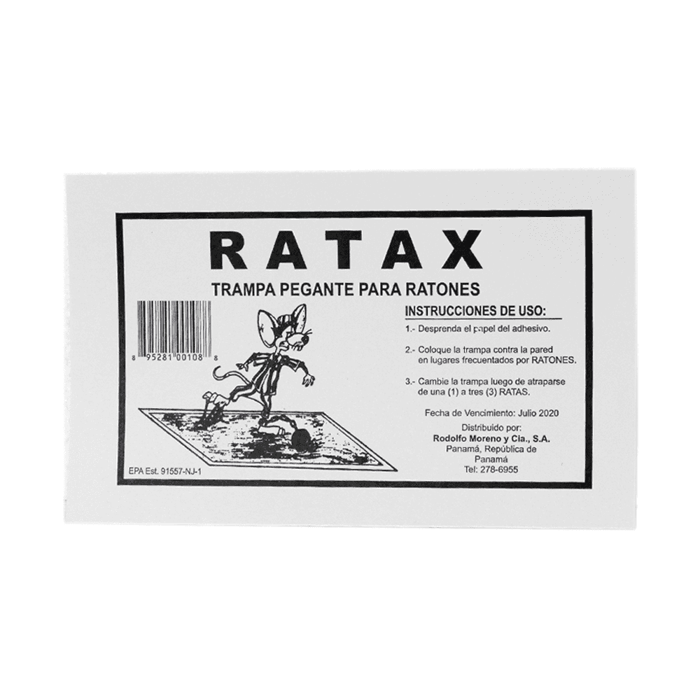 TRAMPA PEGANTE PARA RATONES RATAX