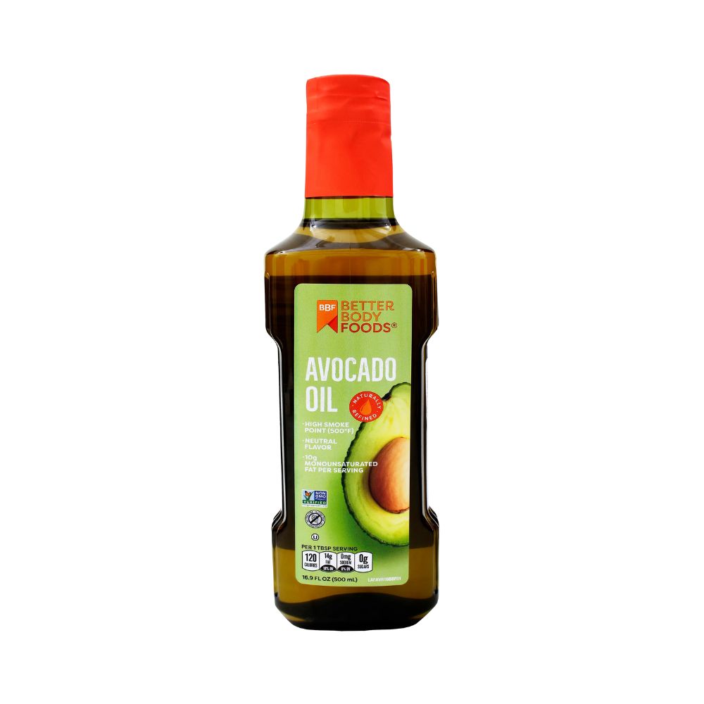 ACEITE DE AGUACATE 500ML BETTER BODY FOODS