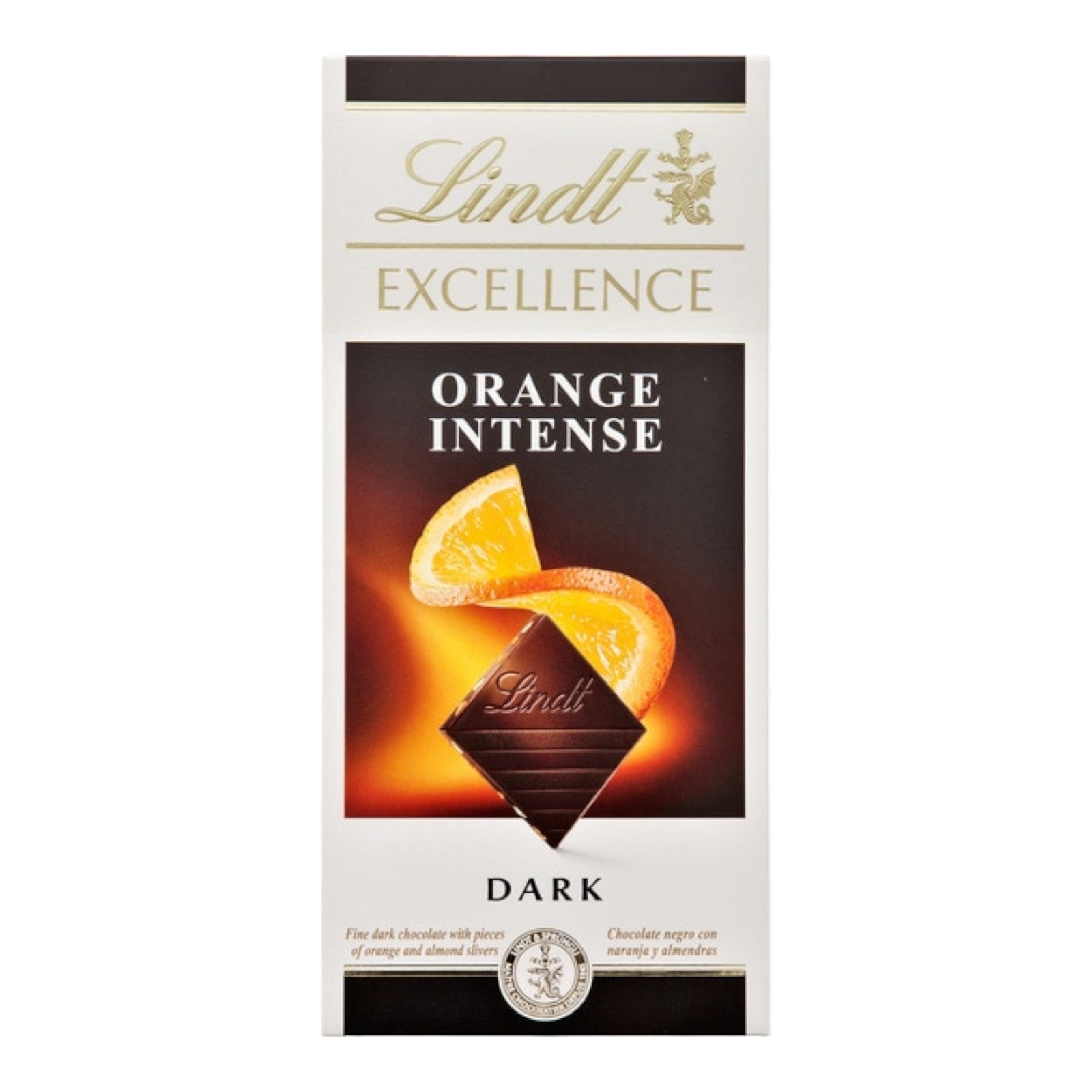 DARK CHOCOLATE INTENSE ORANGE 100 GR LINDT– Super Barú Online