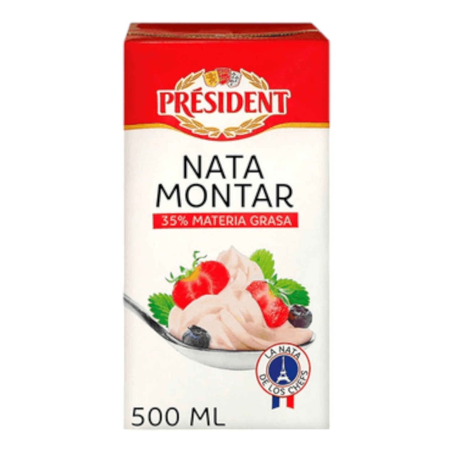 CREMA DE LECHE UHT 500 ML PRESIDENT