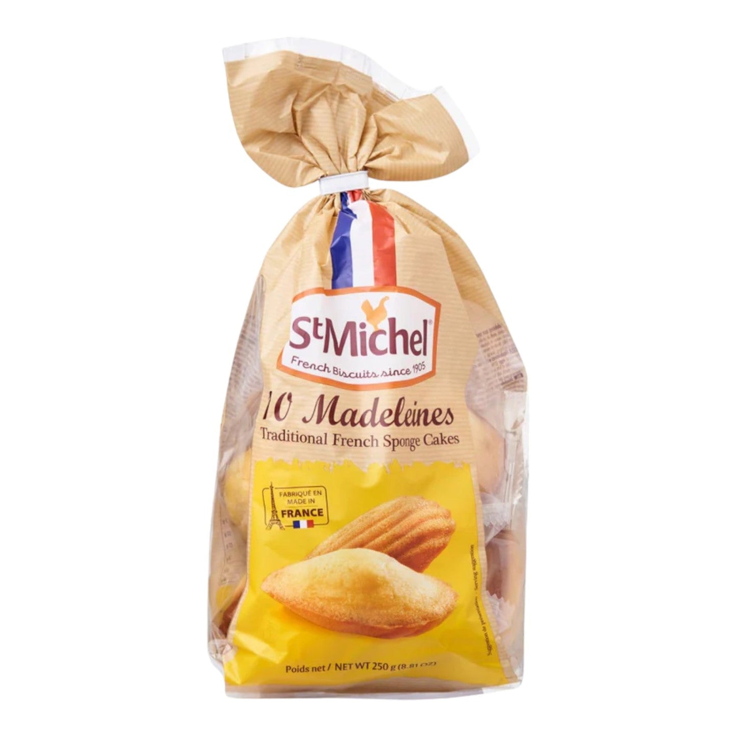 MINI MADELEINES BLS 10 UN 250 GR ST MICHEL