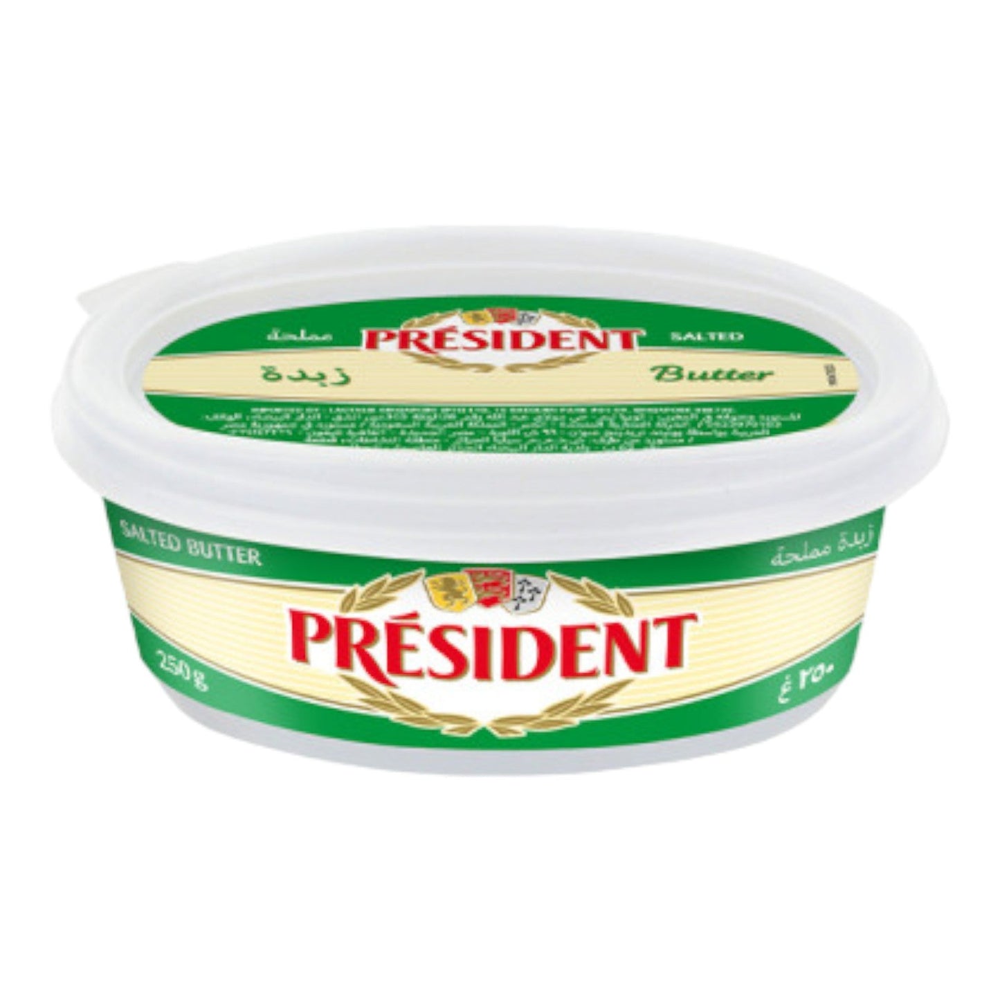 MANTEQUILLA SEMI-SAL 250 GR  PRESIDENT