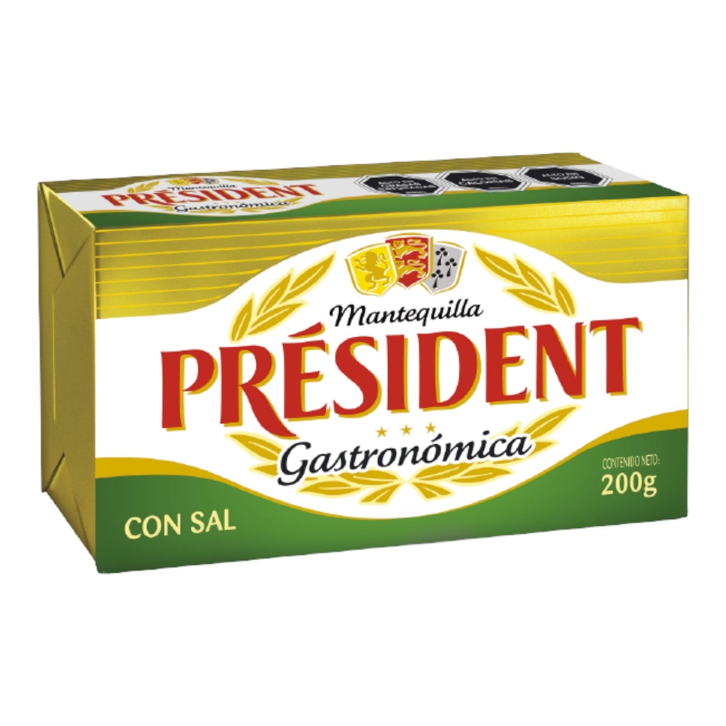 MANTEQUILLA SAL 200 GR PRESIDENT