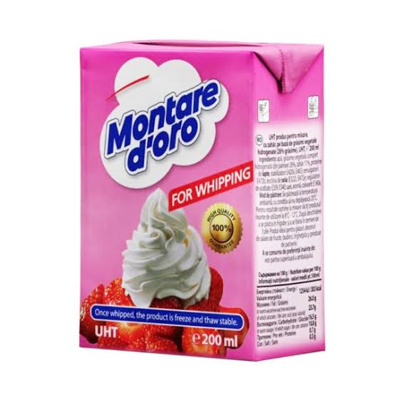 MONTARE D'ORO WHIPPING CREAM 200 ML CREMIO
