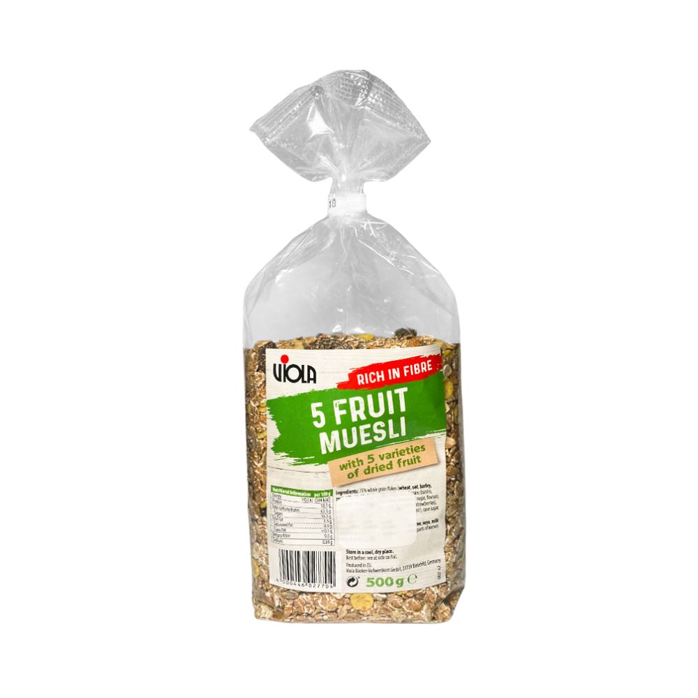 MUESLI CON FRUTAS 500GR VIOLA