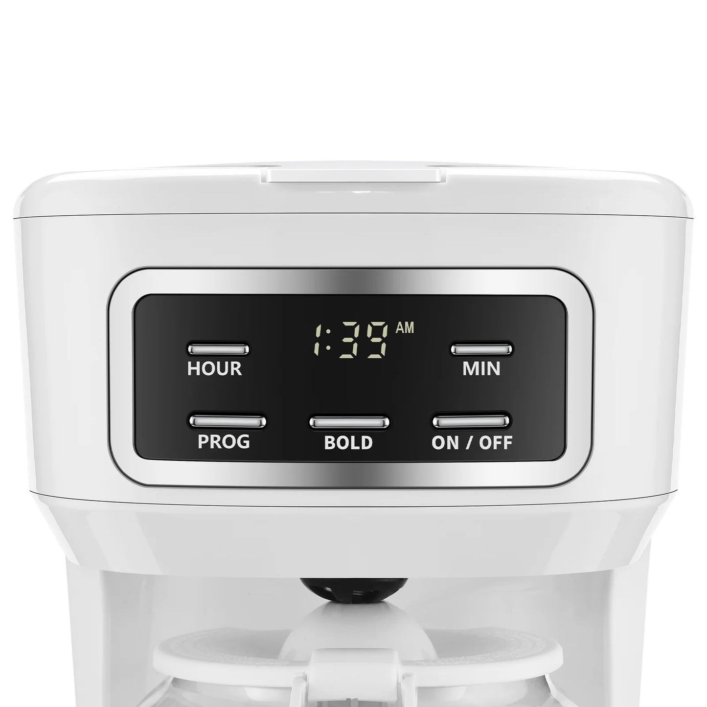 CAFETERA PROGRAMABLE BLANCA 12 TAZAS MAINSTAYS