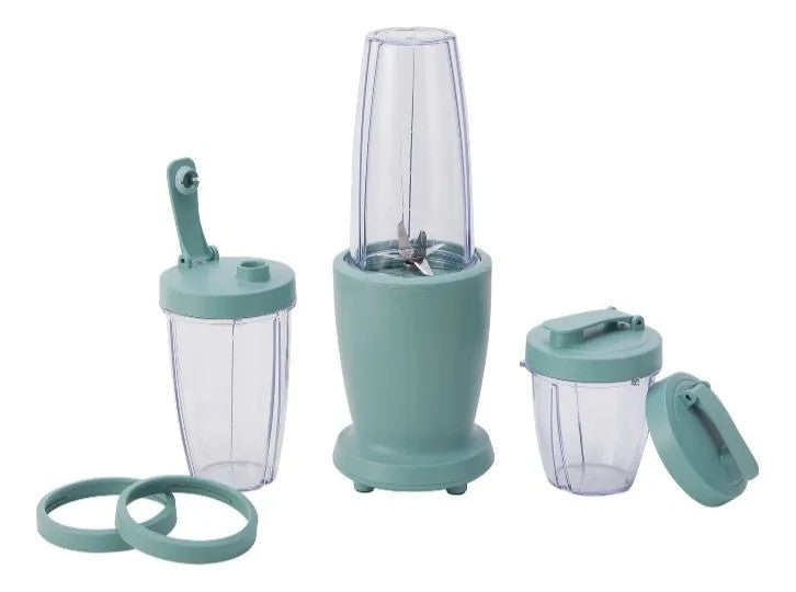 JUEGO LICUADORA PORTATIL SAGE GREEN 10PZA. MAINSTAYS