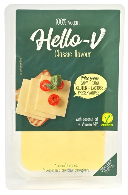 QUESO CLASSIC VEGAN HELLO-V 140gr - KOLIOS