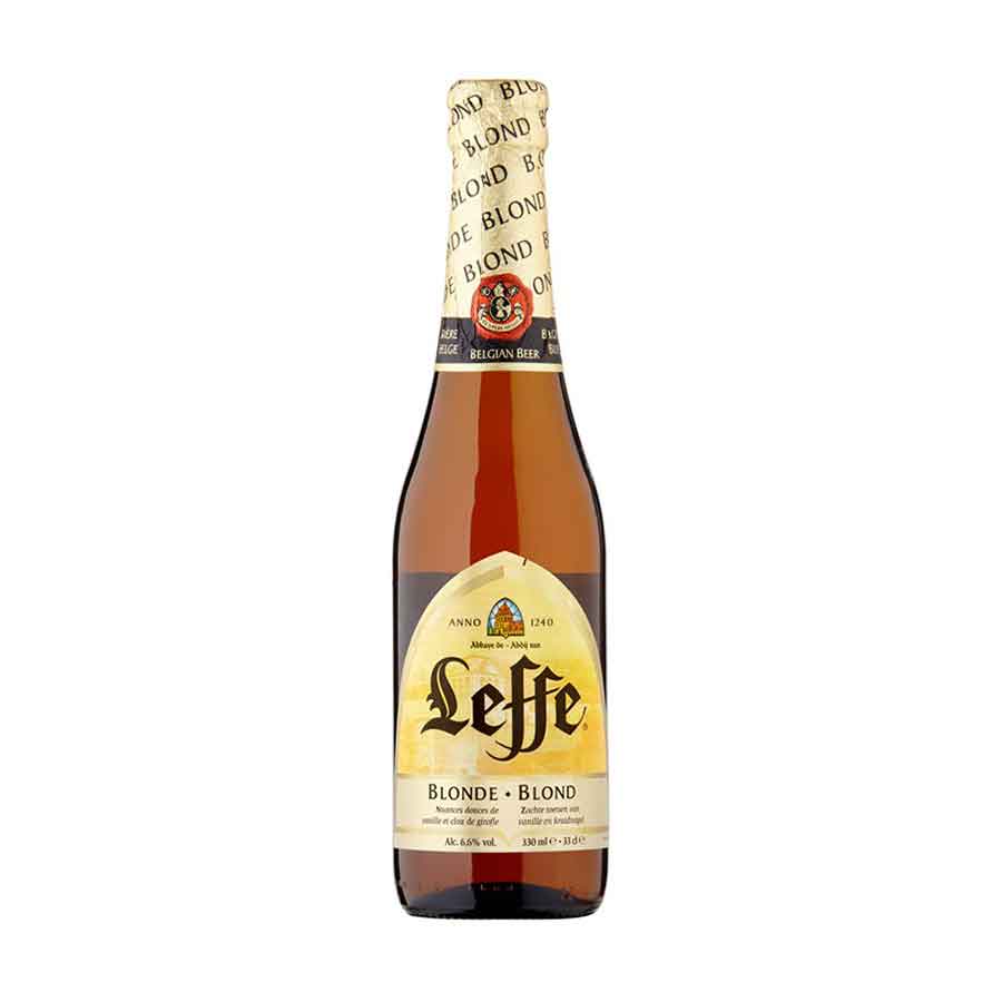 CERVEZA BLONDE LEFFE BOTELLA 333 ML LEFFE