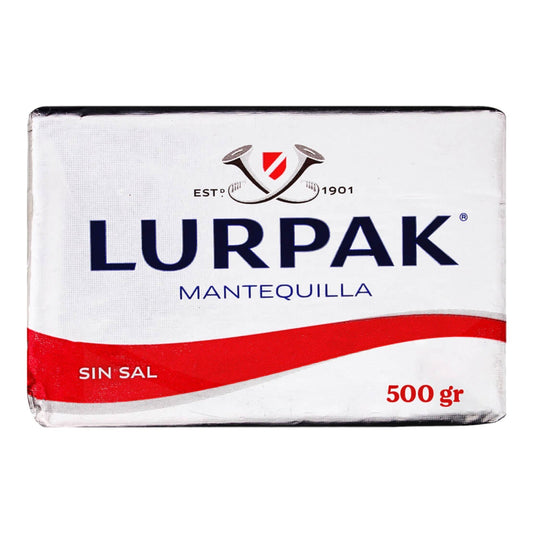 MANTEQUILLA SIN SAL BARRA 500 GR LURPAK