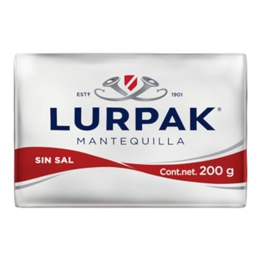 MANTEQUILLA LURPAK SIN SAL LURPAK