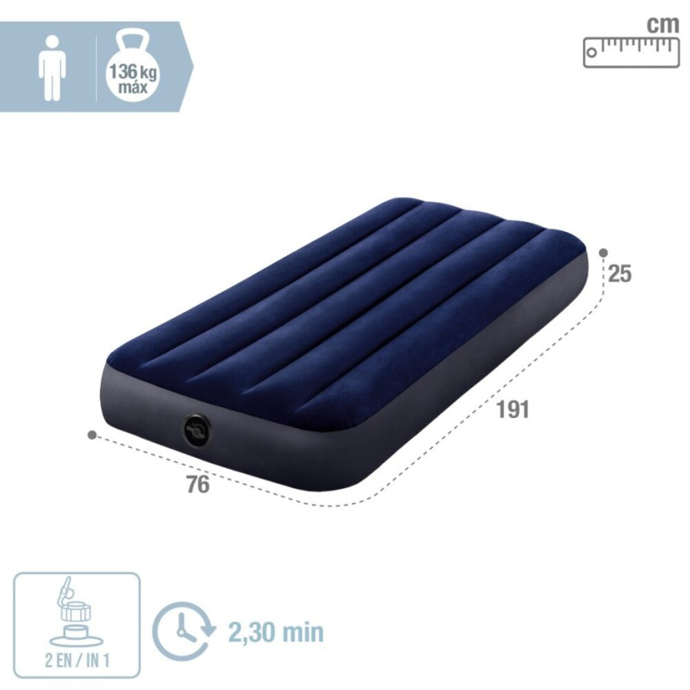 DURA-BEAM STANDARD COLCHON INFLABLE JR. TWIN #64756 30X75X10" INTEX