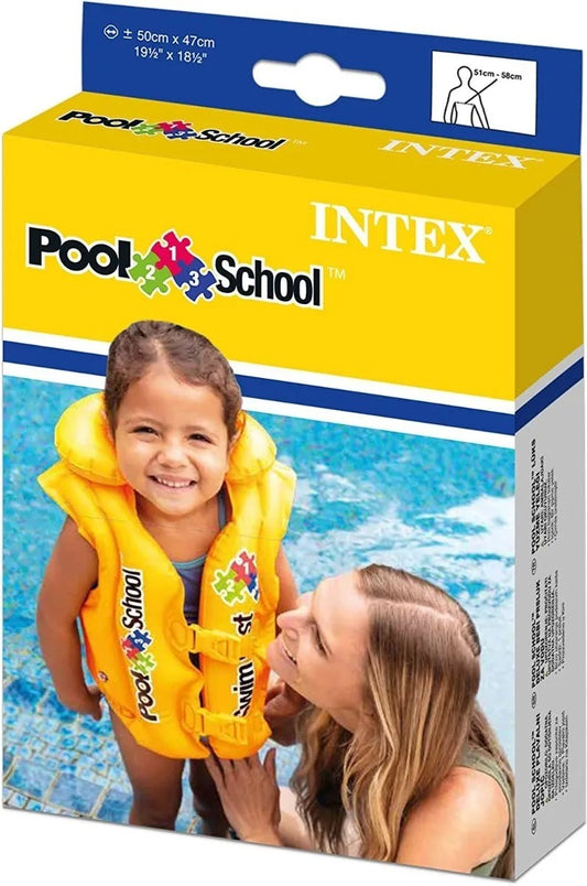 CHALECO FLOTADOR PARA NINO DE *3-6* ANOS INTEX
