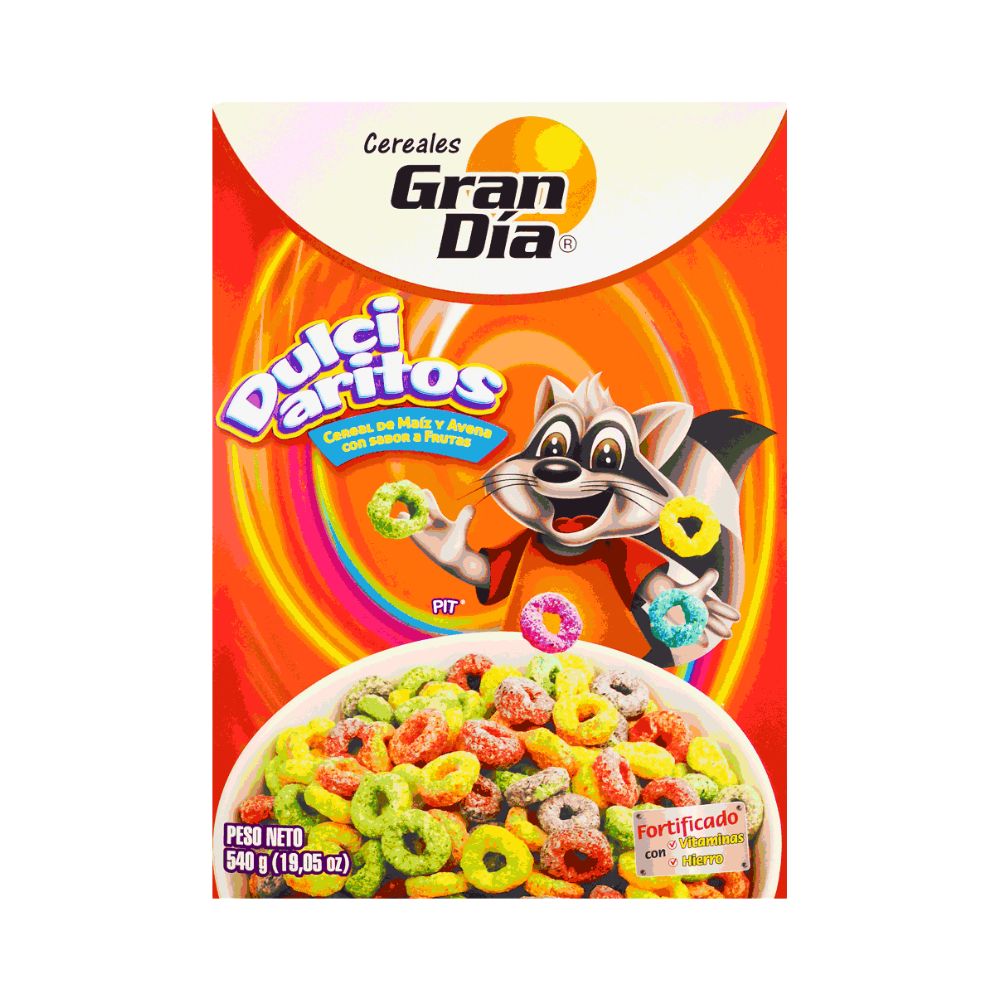 CEREAL DULCE ARITOS 540GR GRAN DIA