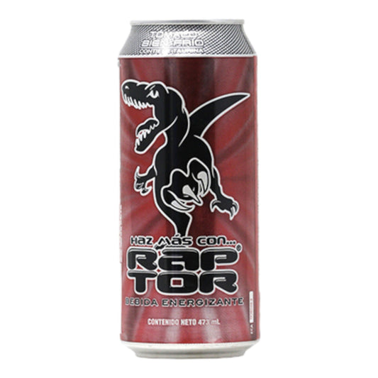 RAPTOR BEBIDA ENERGIZANTE LATA 16 OZ RAPTOR