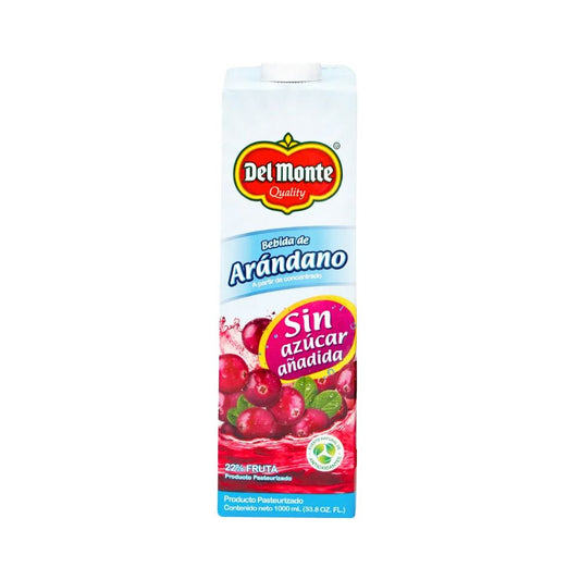 BEBIDA ARANDANO S/AZUCAR  1000ML DEL MONTE