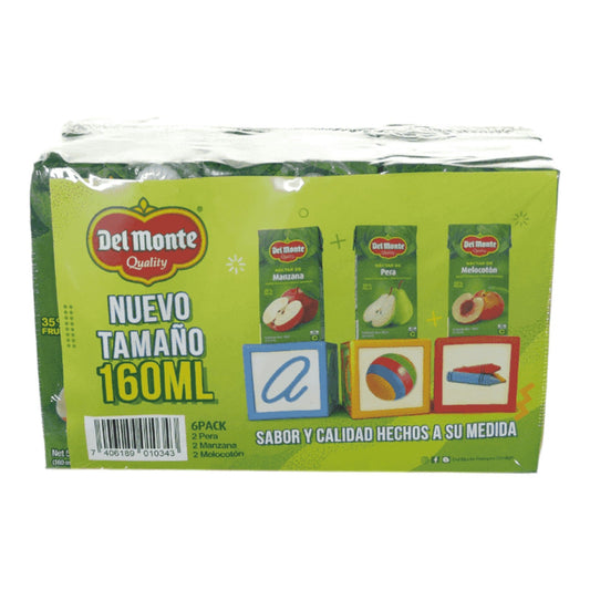 NECTAR SURTIDO 160 ML DEL MONTE