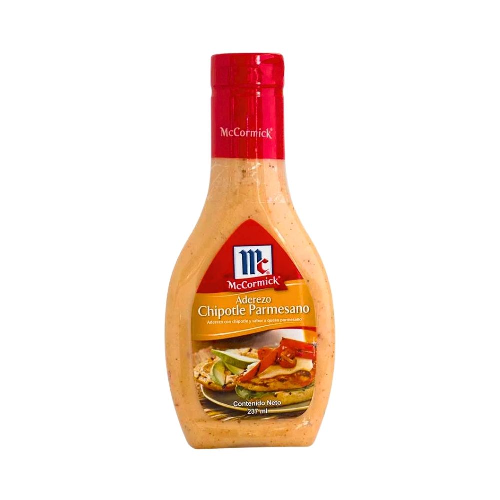 ADEREZO CHIPOTLE PARMESANO 237 ML MC CORMICK
