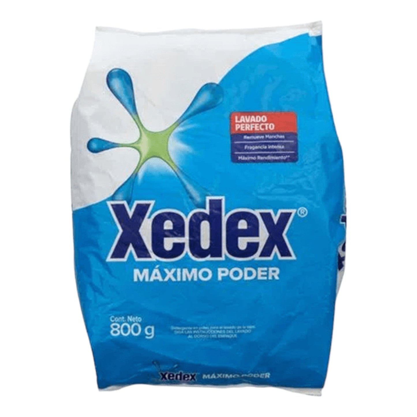 DETERGENTE MAXIMO PODER 800 GR XEDEX