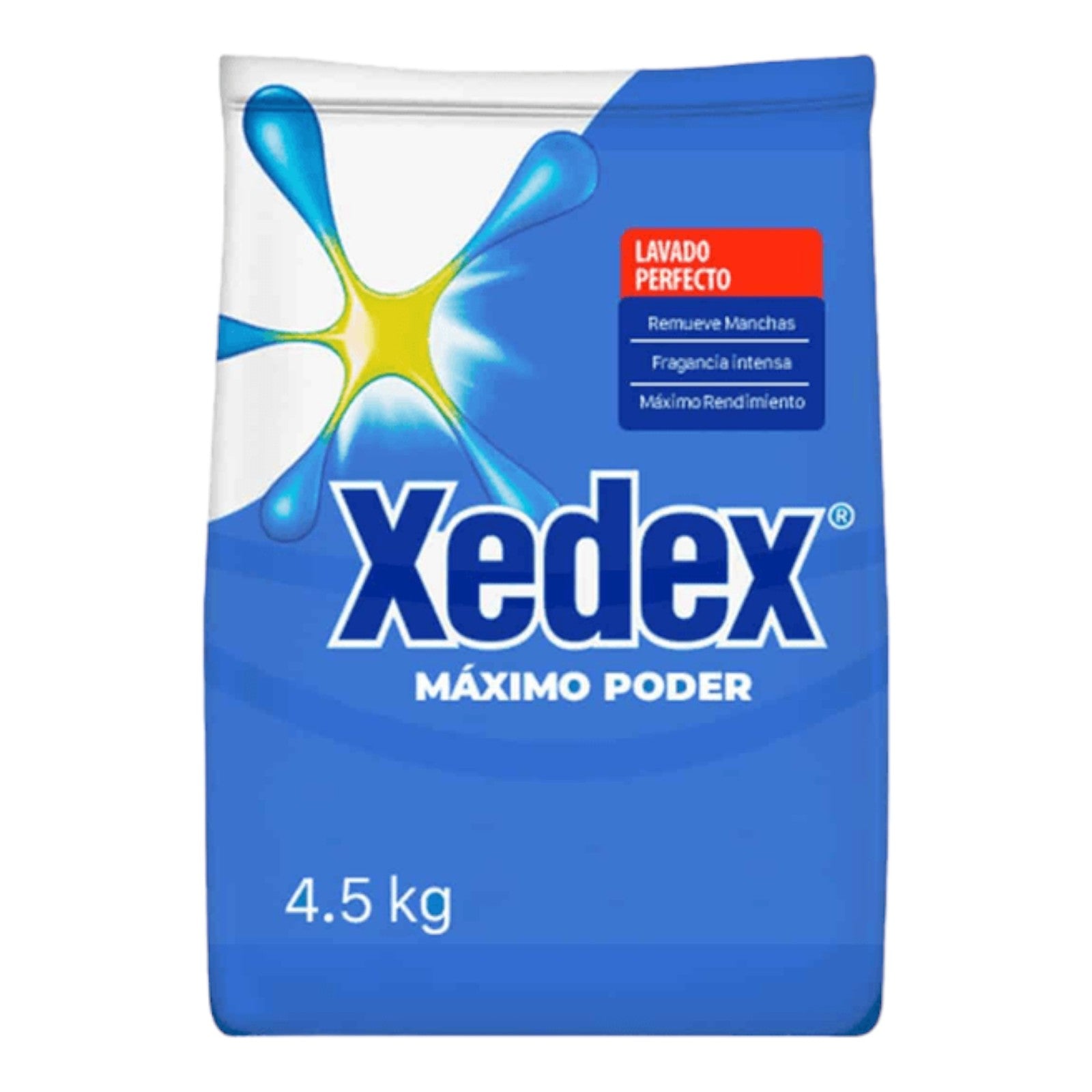 DETERGENTE MAXIMO PODER 4.5 KG XEDEX– Super Barú Online