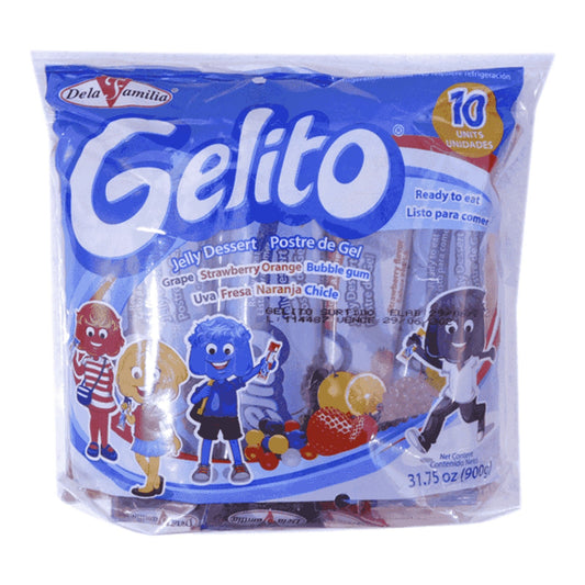 POSTRE DE GEL SURTIDOS 900 GR GELITO