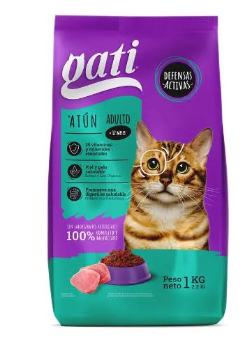 GATI ALIMENTO ATUN PARA GATO 1 KG - GATI