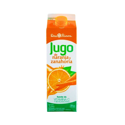 JUGO NARANJA ZANAHORIA 1LT DOS PINOS