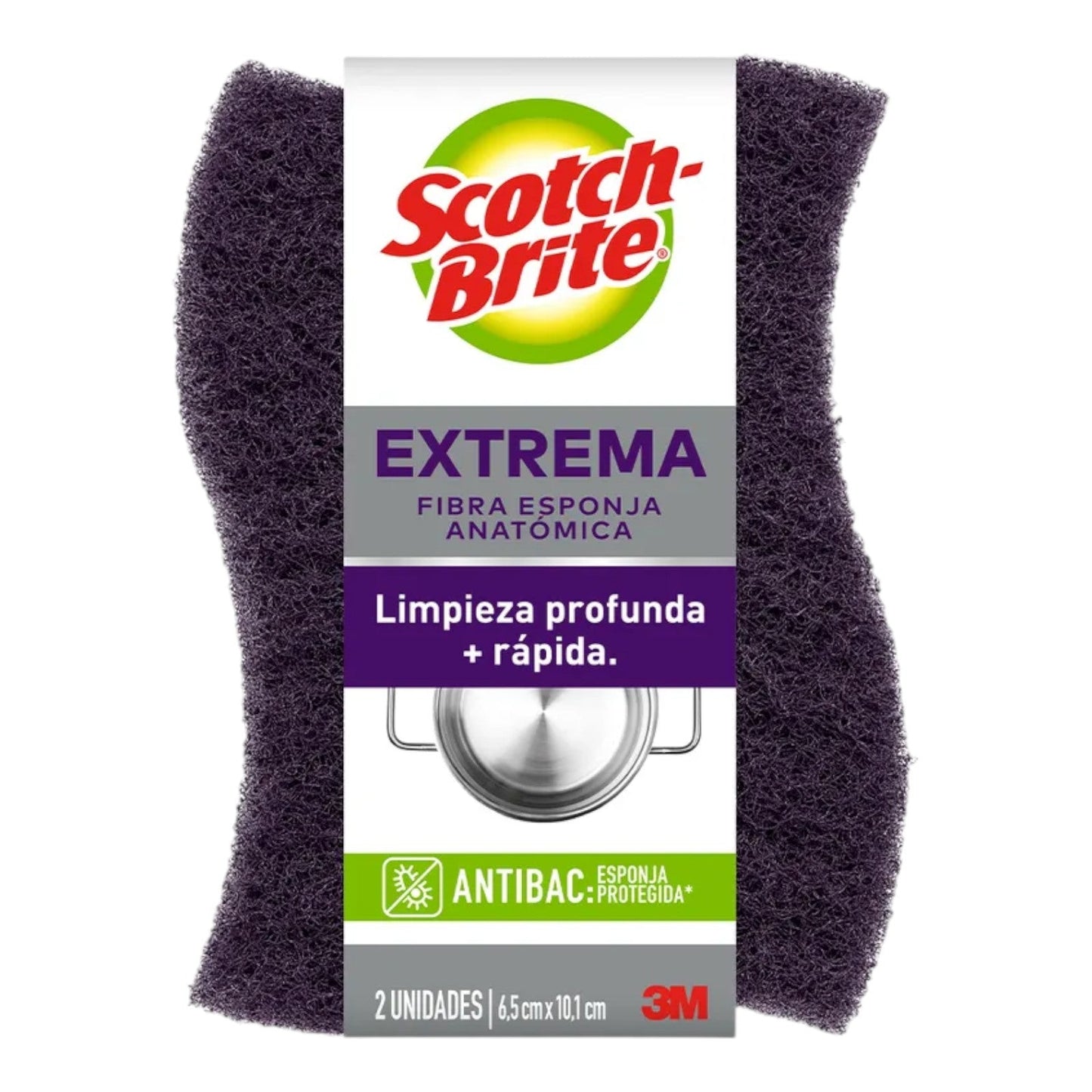 ESPONJA DOBLE USO EXTERNO 2PACK SCOTCH BRITE *3M*