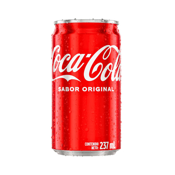 SODA MINI LATA SABOR ORIGINAL 237 ML COCA COLA– Super Barú Online