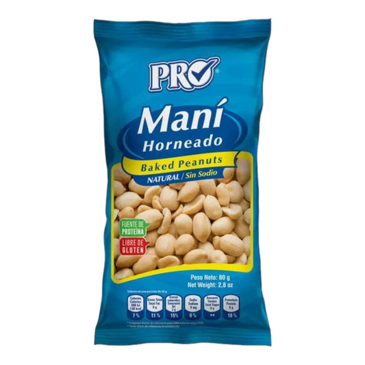 MANI HORNEADO 80 GR PRO SNACKS