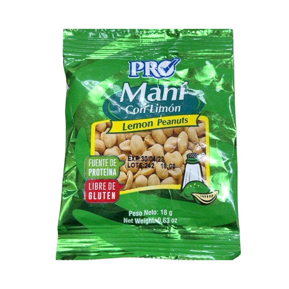 MANI LIMON CON SAL 18GR PRO