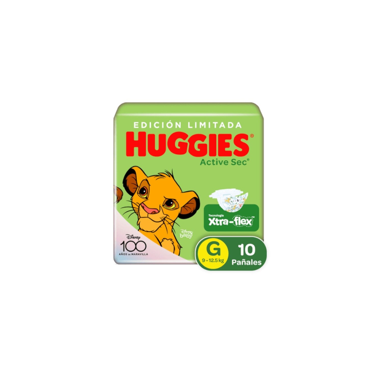 PANAL DESECHABLE ACTIVE SEC G 10 UN HUGGIES