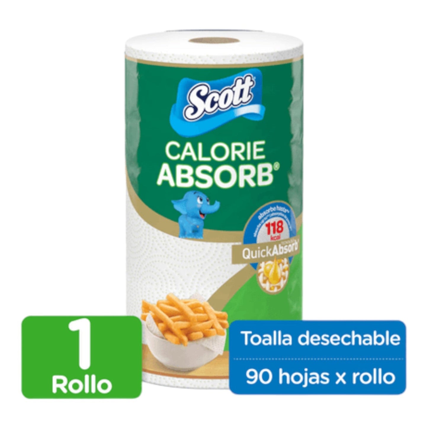 PAPEL TOALLA 1 ROLLO SCOTT