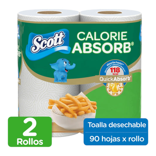 PAPEL TOALLA  2ROLLO  SCOTT